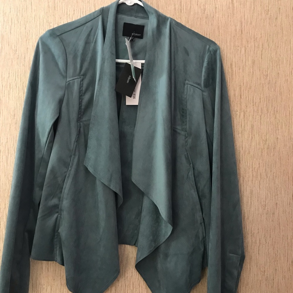 Edyson Maisha faux suede jacket